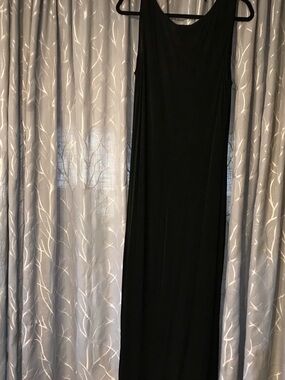 Sexy Slinky Timeless Coldwater Creek Black Dress PL